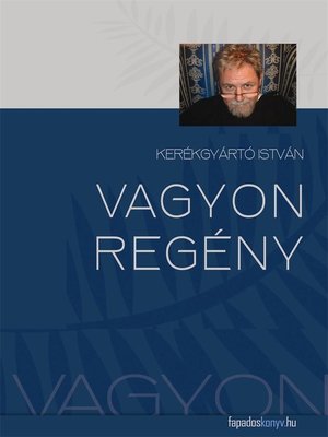 cover image of Vagyonregény